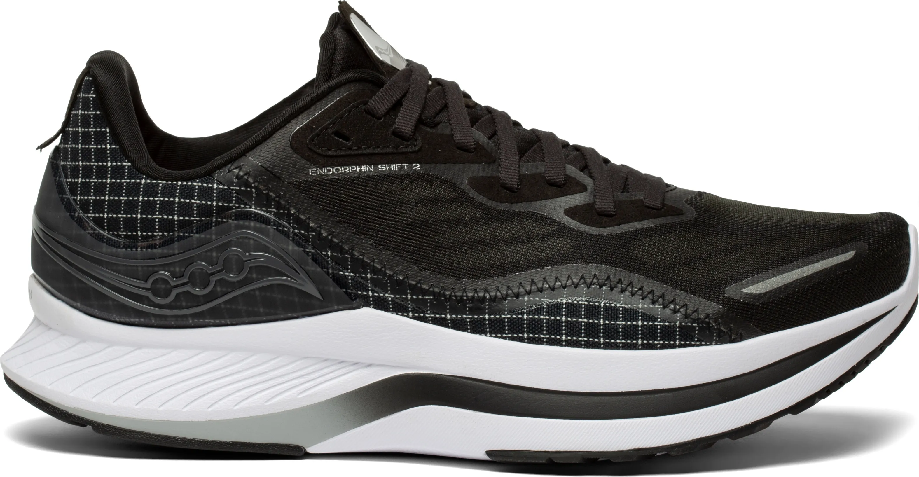 Saucony Men's Endorphin Shift 2 Black/White | Buy Saucony Men's Endorphin Shift 2 Black/White here | Outnorth