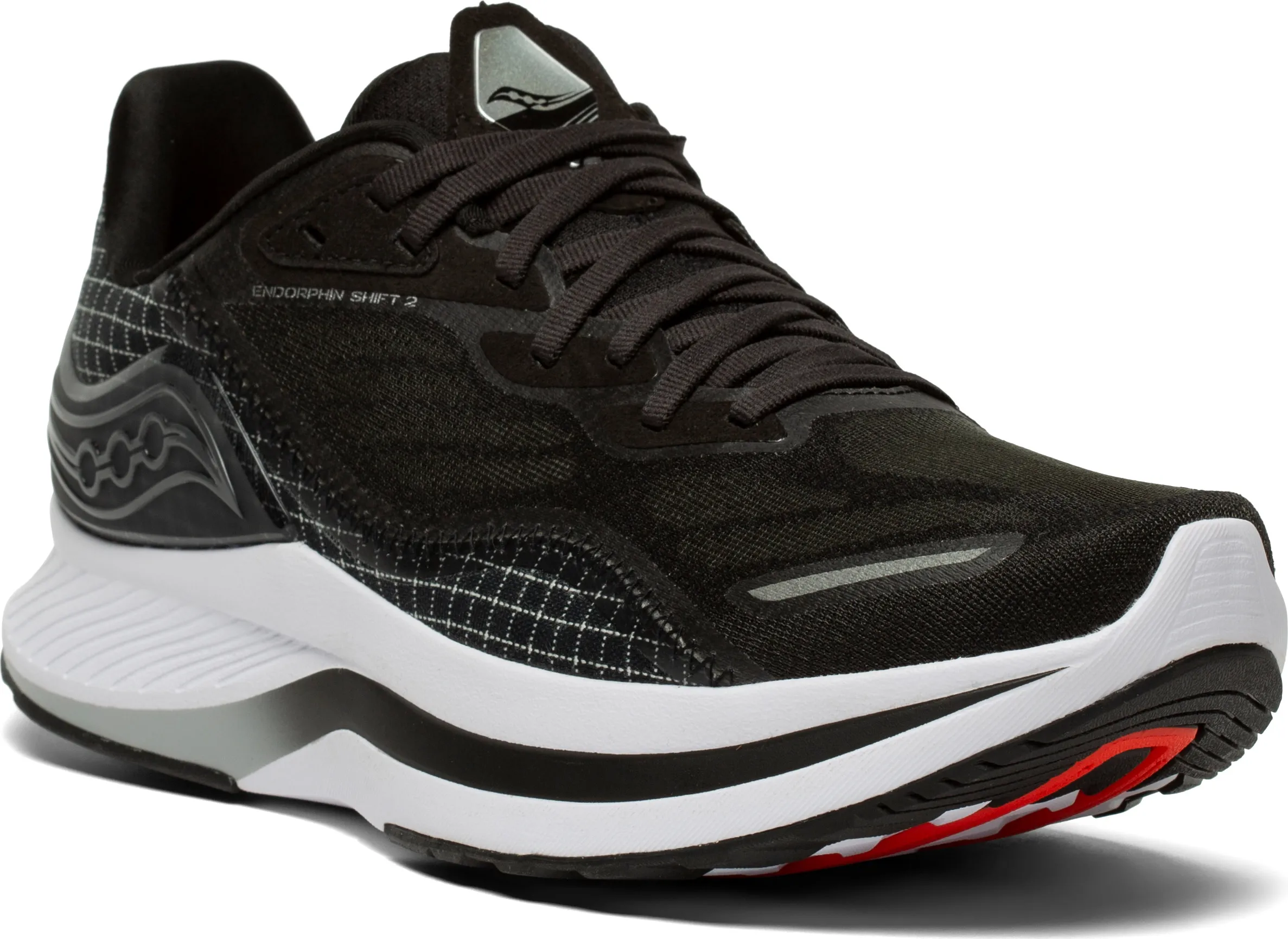 Saucony Men's Endorphin Shift 2 Black/White | Buy Saucony Men's Endorphin Shift 2 Black/White here | Outnorth