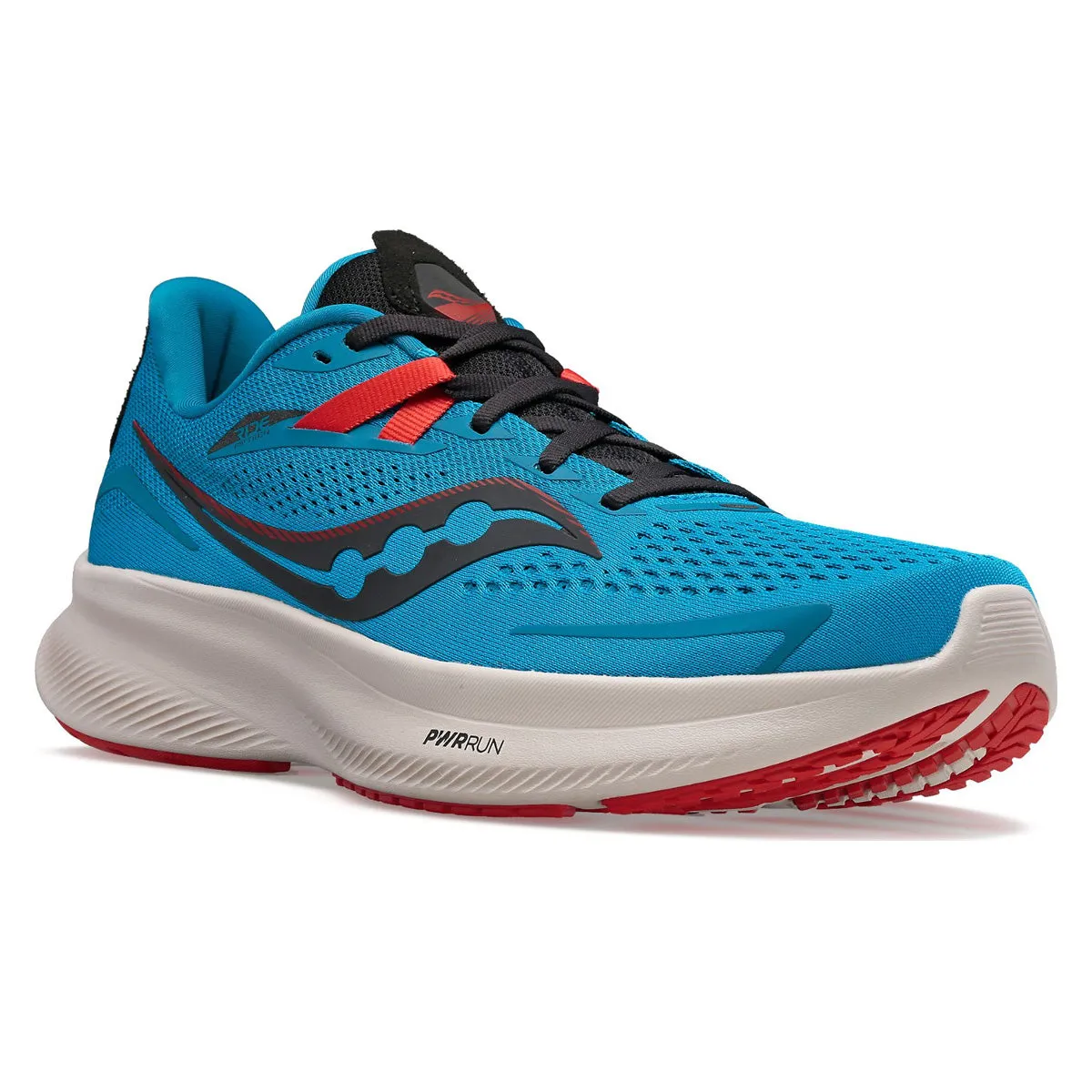 Saucony Ride 15 Mens | Ocean/black