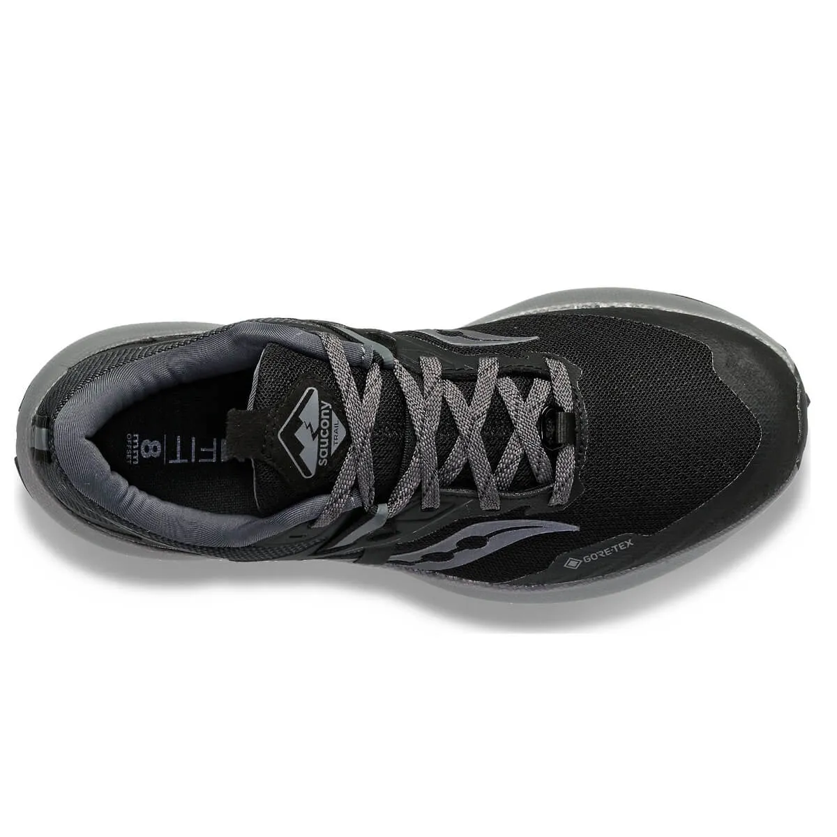 Saucony Ride 15 Tr GTX Womens | Black/charcoal