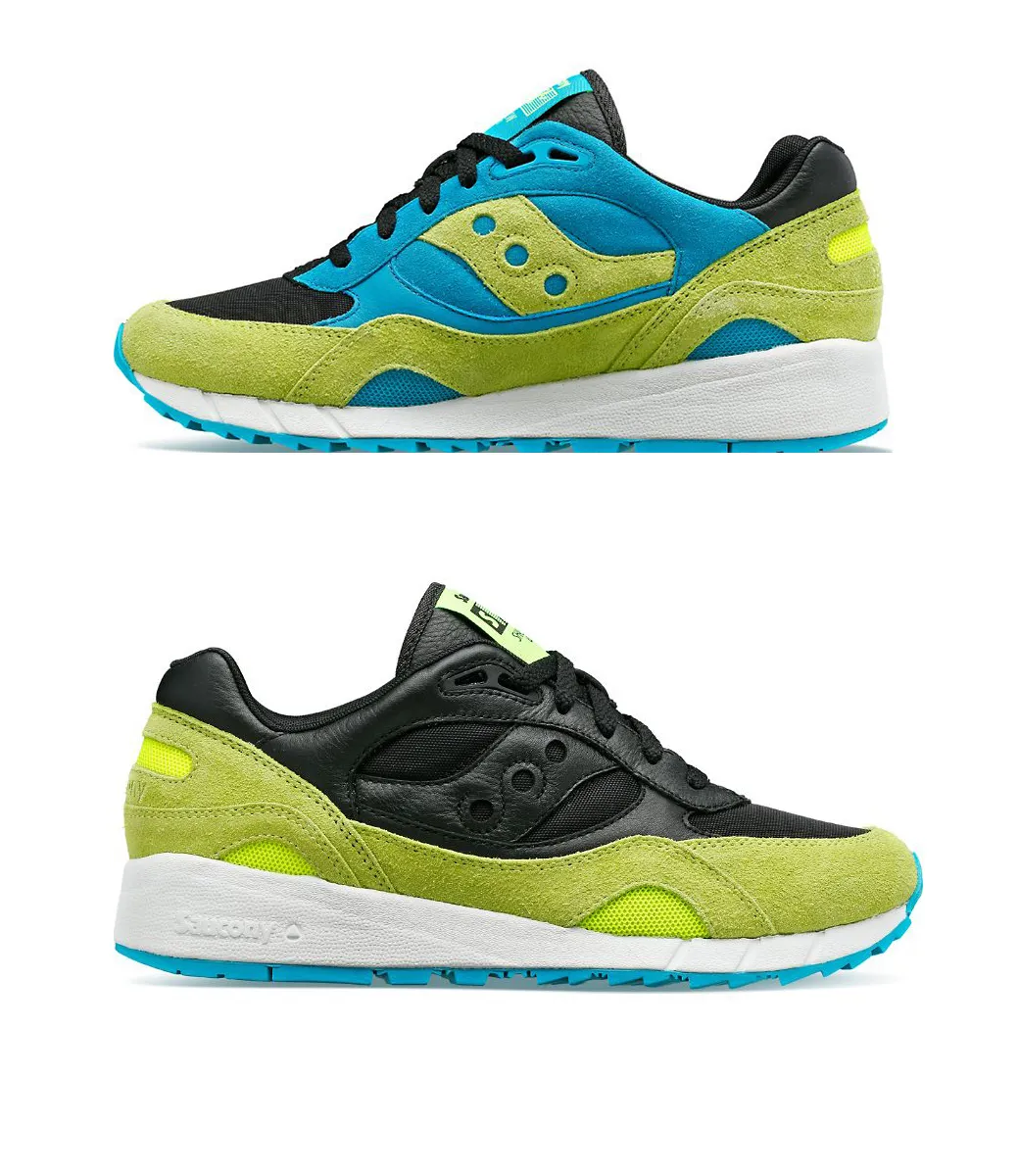 Saucony Shadow 6000 Split Yellow / Black / Blue