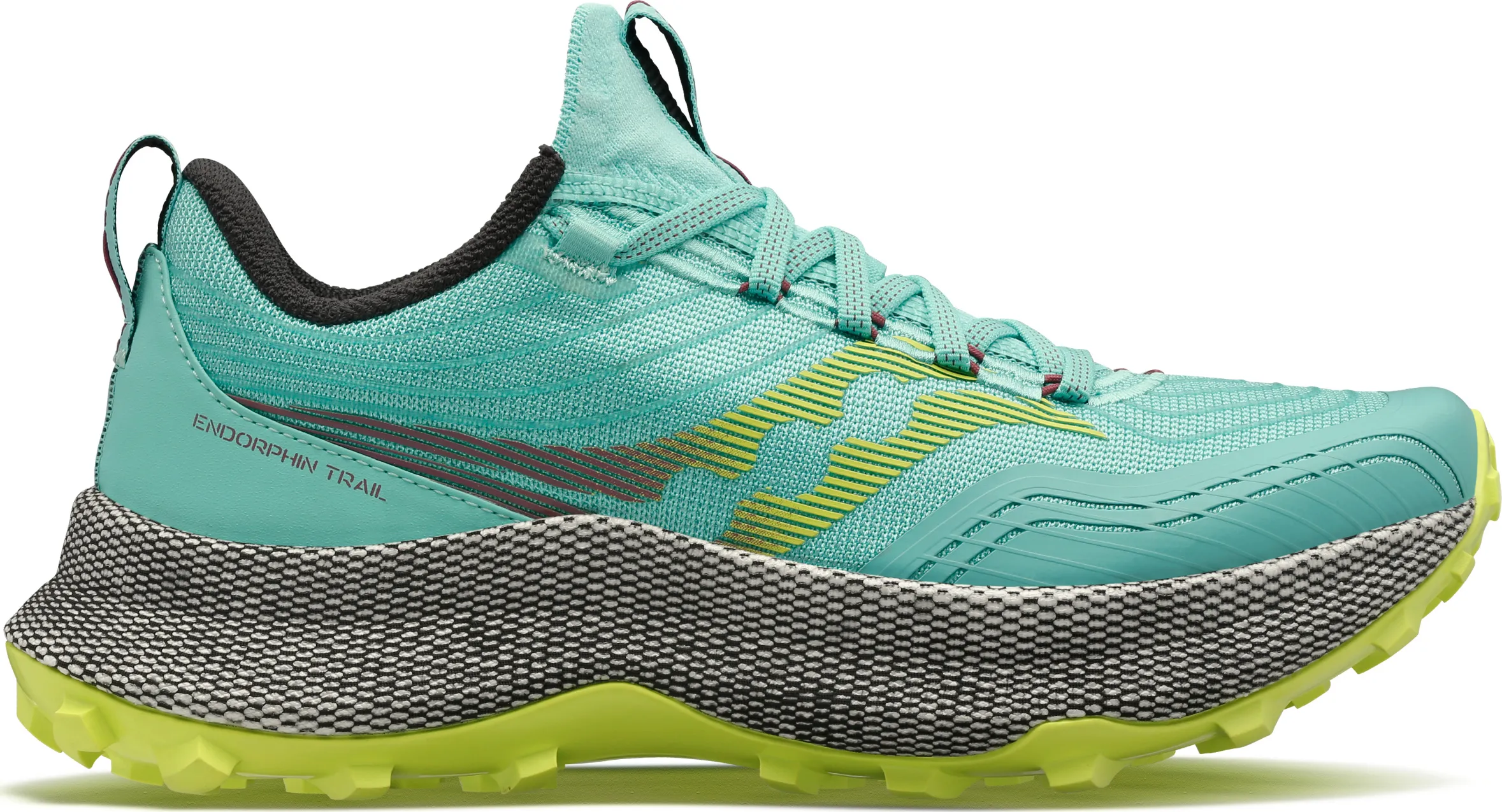 Saucony Women's Endorphin Trail Cool Mint/Acid | Buy Saucony Women's Endorphin Trail Cool Mint/Acid here | Outnorth