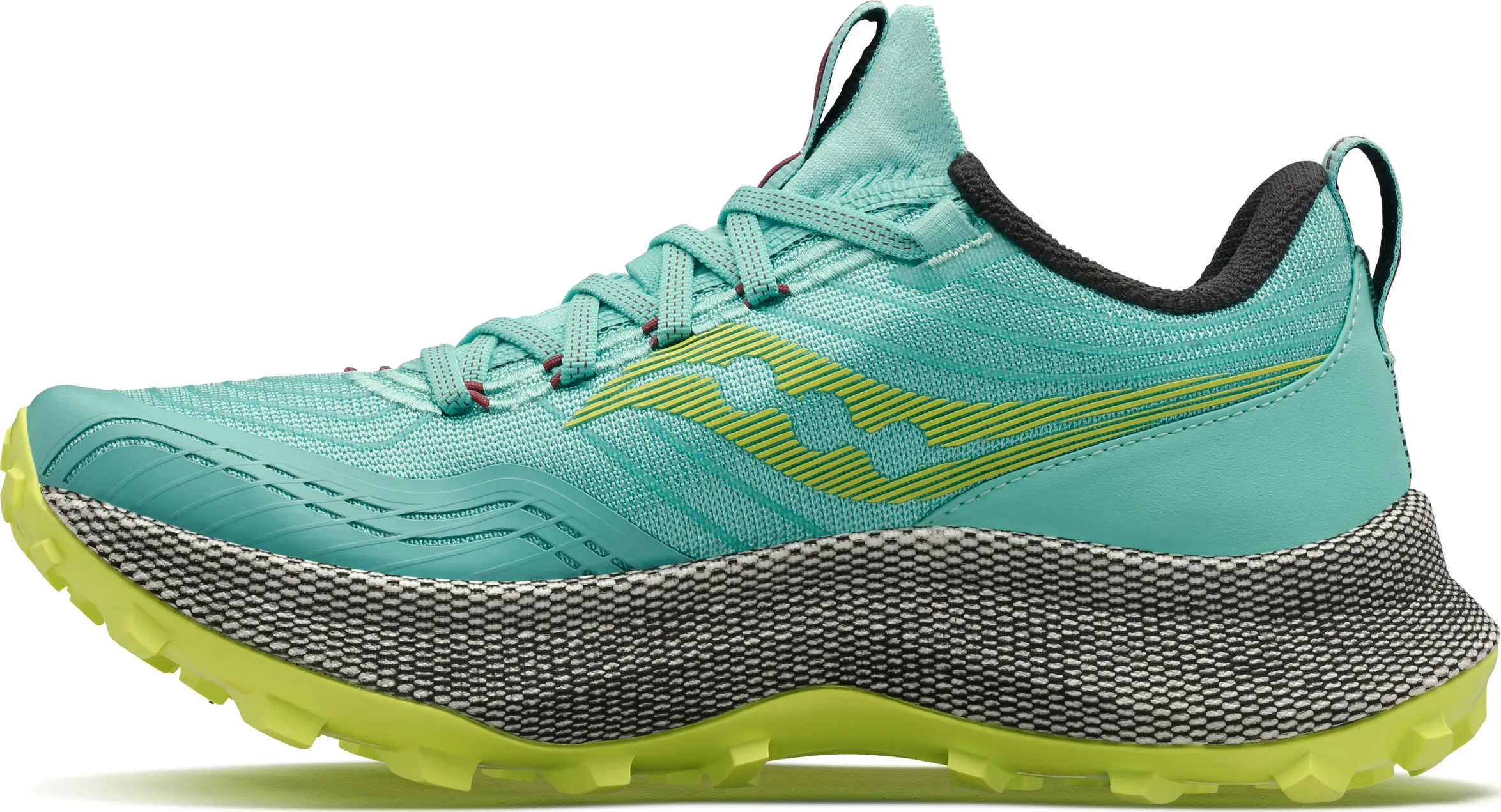 Saucony Women's Endorphin Trail Cool Mint/Acid | Buy Saucony Women's Endorphin Trail Cool Mint/Acid here | Outnorth