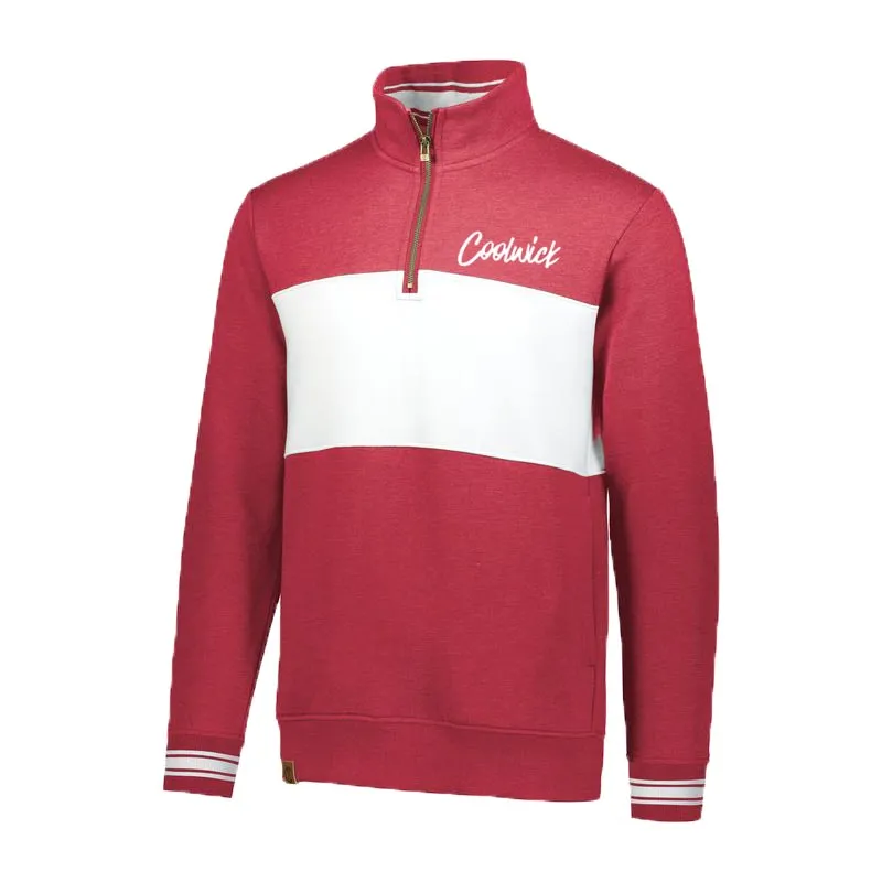 Signature Coolwick Scarlet White Ivy League Pullover