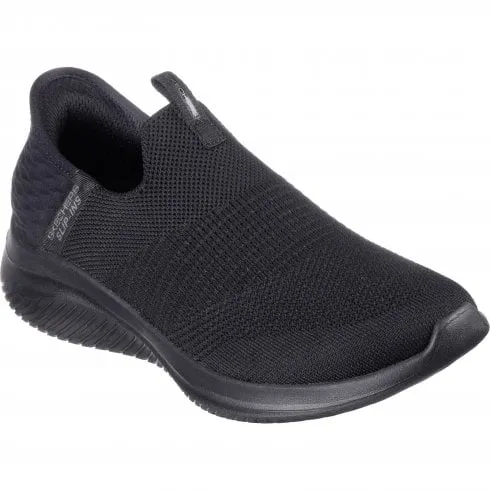 Skechers Ultra Flex 3.0 - Cozy Streak | Black | Womens Slip Ins Trainers