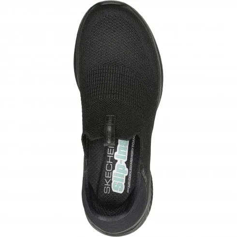 Skechers Ultra Flex 3.0 - Cozy Streak | Black | Womens Slip Ins Trainers