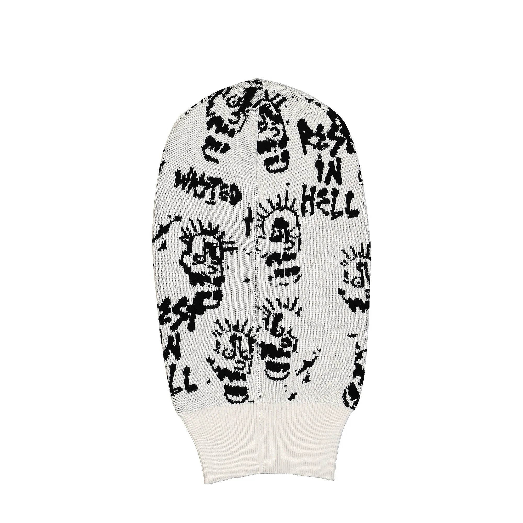 Ski Mask Skull Hell Beanie