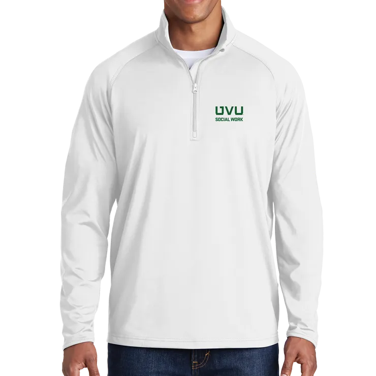 Sport-Tek Sport-Wick Stretch 1/2-Zip Pullover - UVU Social Work