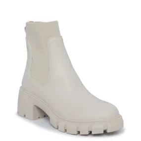 Steve Madden Hayle Patform Chelsea boot in Bone