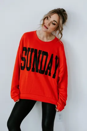 Sunday Graphic Pullover