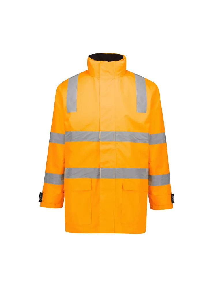 Syzmik Unisex Hi Vis VIC Rail 4 In 1 Waterproof Jacket (ZJ580)-