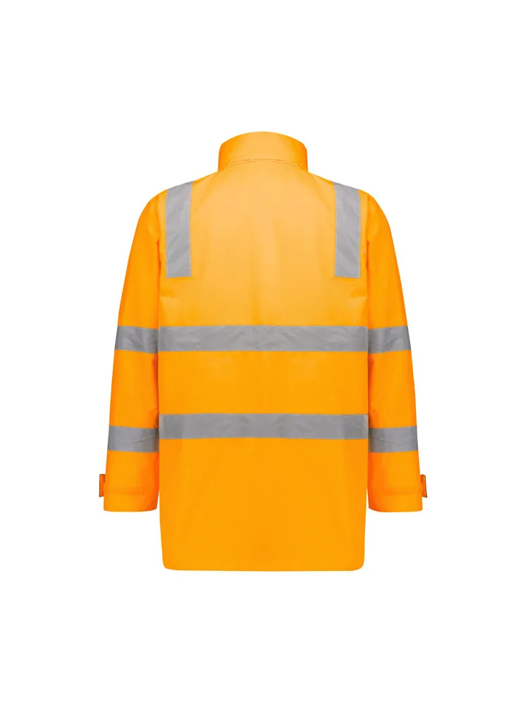 Syzmik Unisex Hi Vis VIC Rail 4 In 1 Waterproof Jacket (ZJ580)-