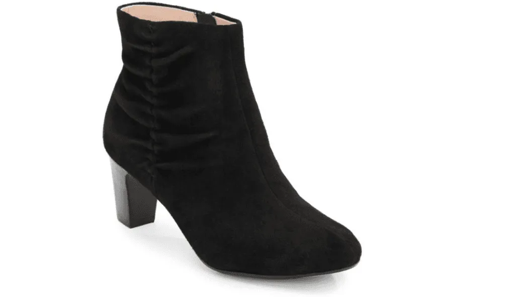 TARYN ROSE Women's Dinah Ankle Boot Black Kid Suede 9M