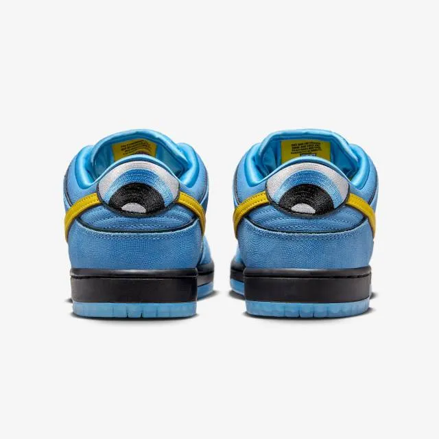 The powerpuff girls x nike dunk low pro sb qs (bubbles/ blue chill/ deep royal blue/ active pink) me