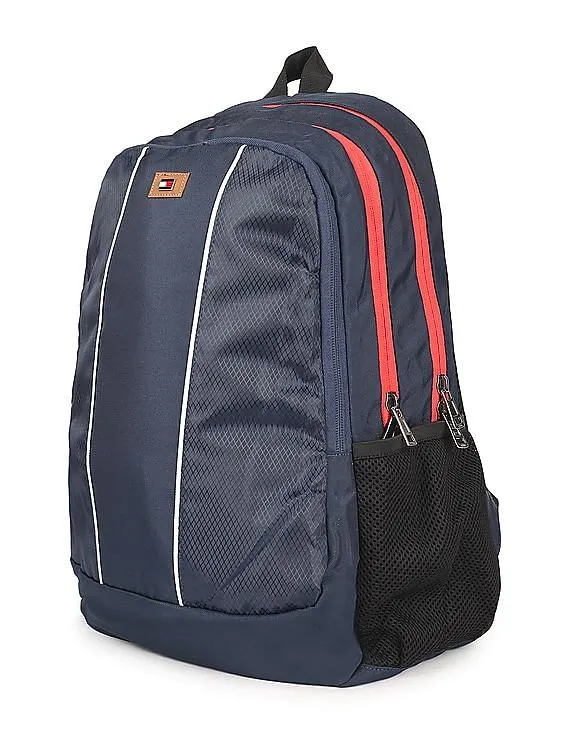 Tommy Hilfiger Unisex Navy Appliqued Logo Backpack