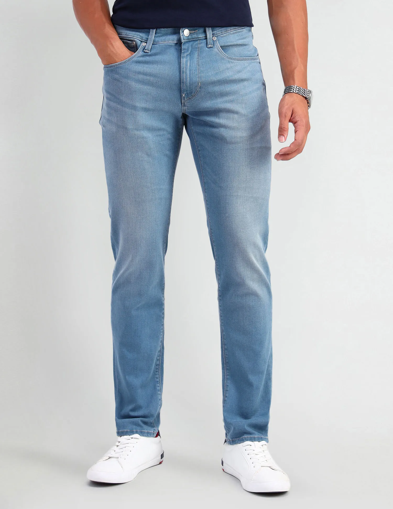 U.S. Polo Assn. Denim Co. Brandon Slim Tapered Fit Blue Jeans