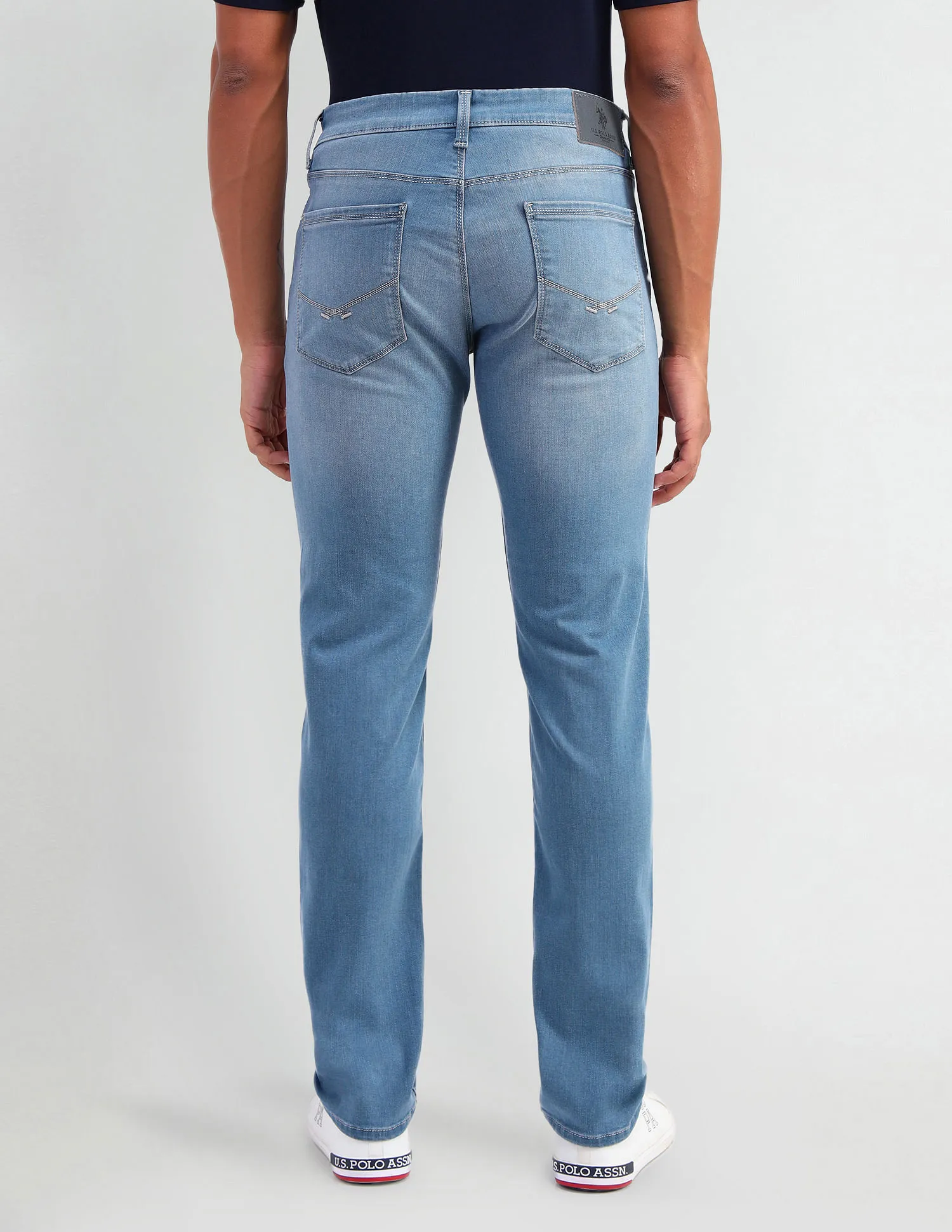 U.S. Polo Assn. Denim Co. Brandon Slim Tapered Fit Blue Jeans