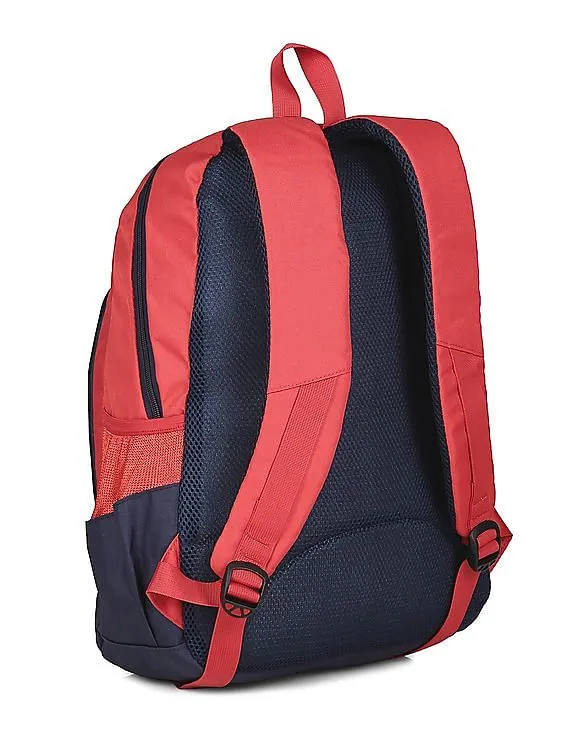 U.S. Polo Assn. Kids Boys Colour Block Printed Backpack