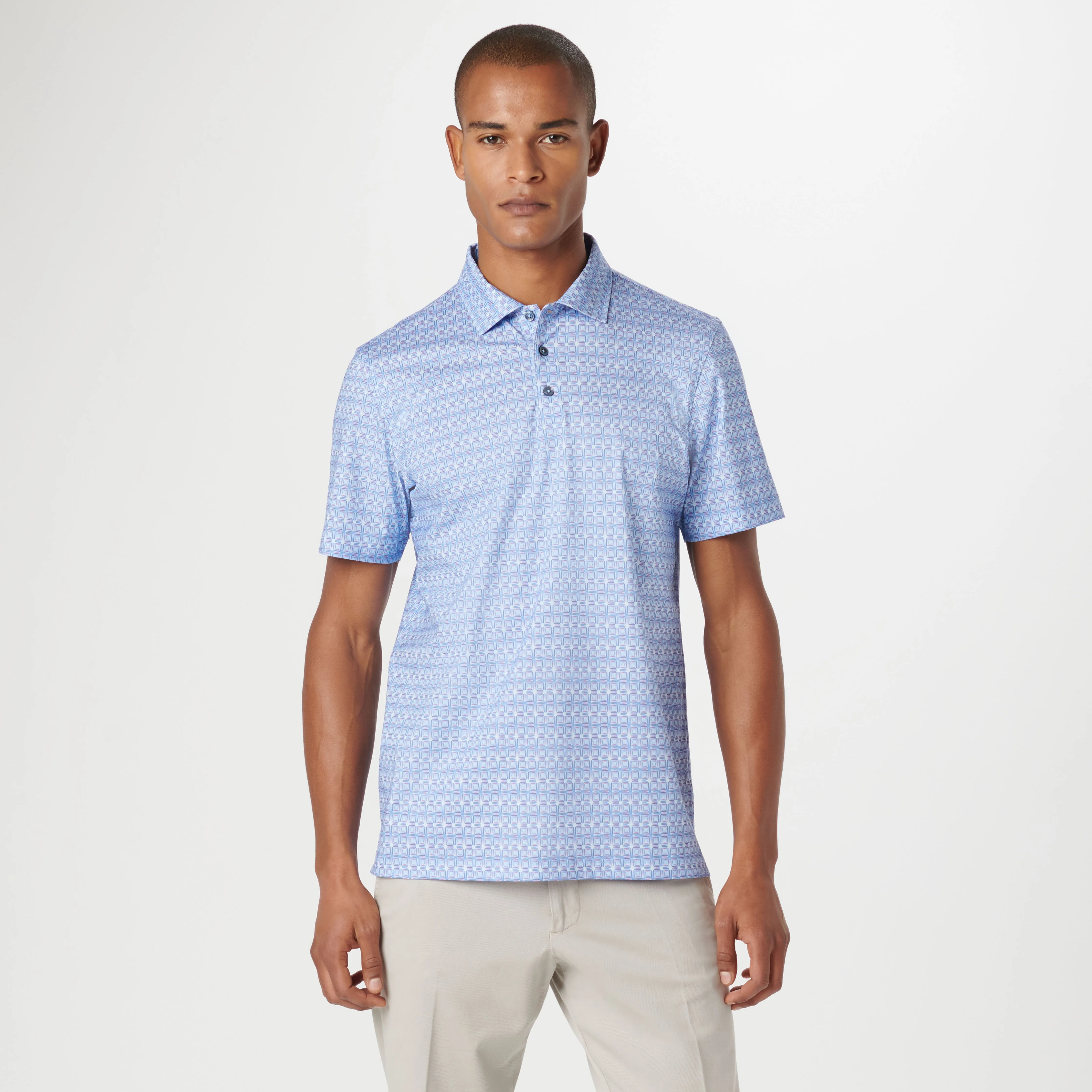 Victor Geometric OoohCotton Polo