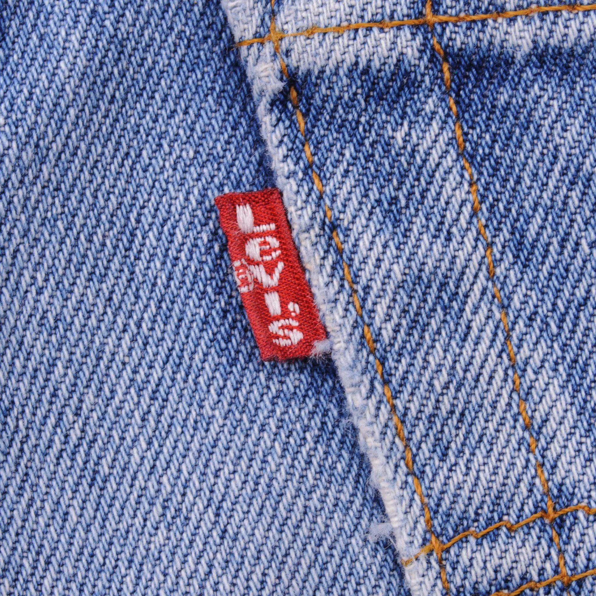 VINTAGE LEVIS 501 JEANS INDIGO 1988-1993 SIZE W30 L31 MADE IN USA