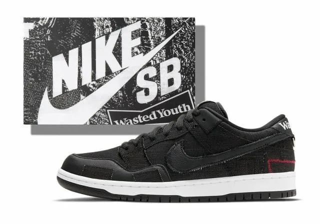 Wasted youth x nike sb dunk low