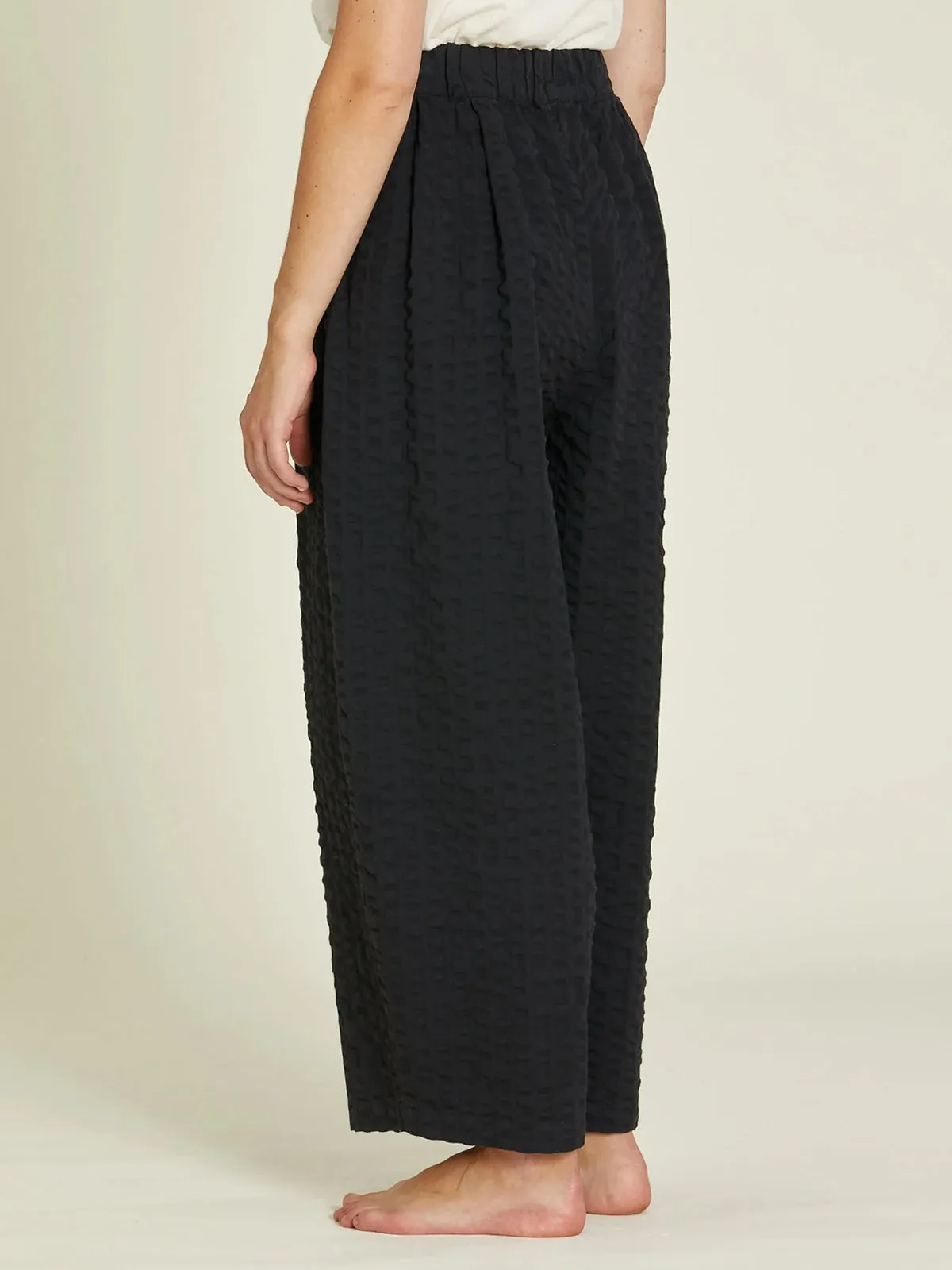 Wide Pants - Ink Black