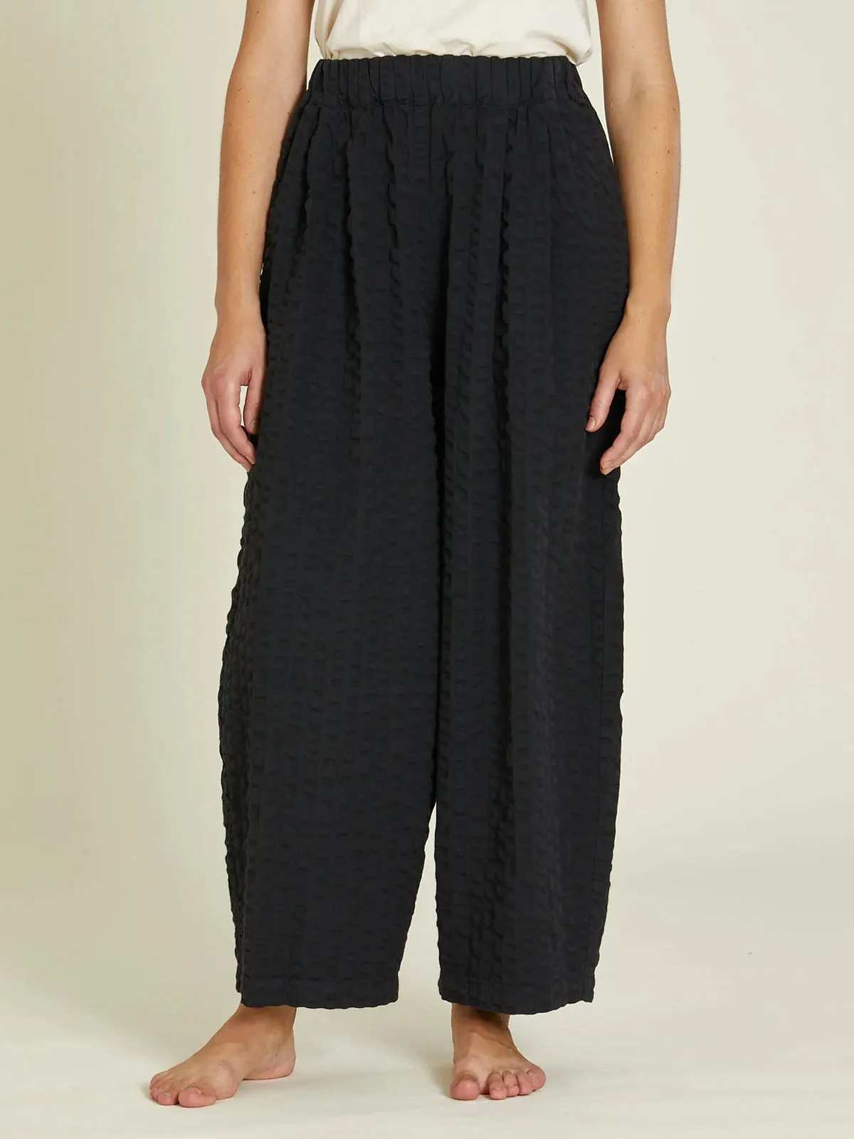 Wide Pants - Ink Black