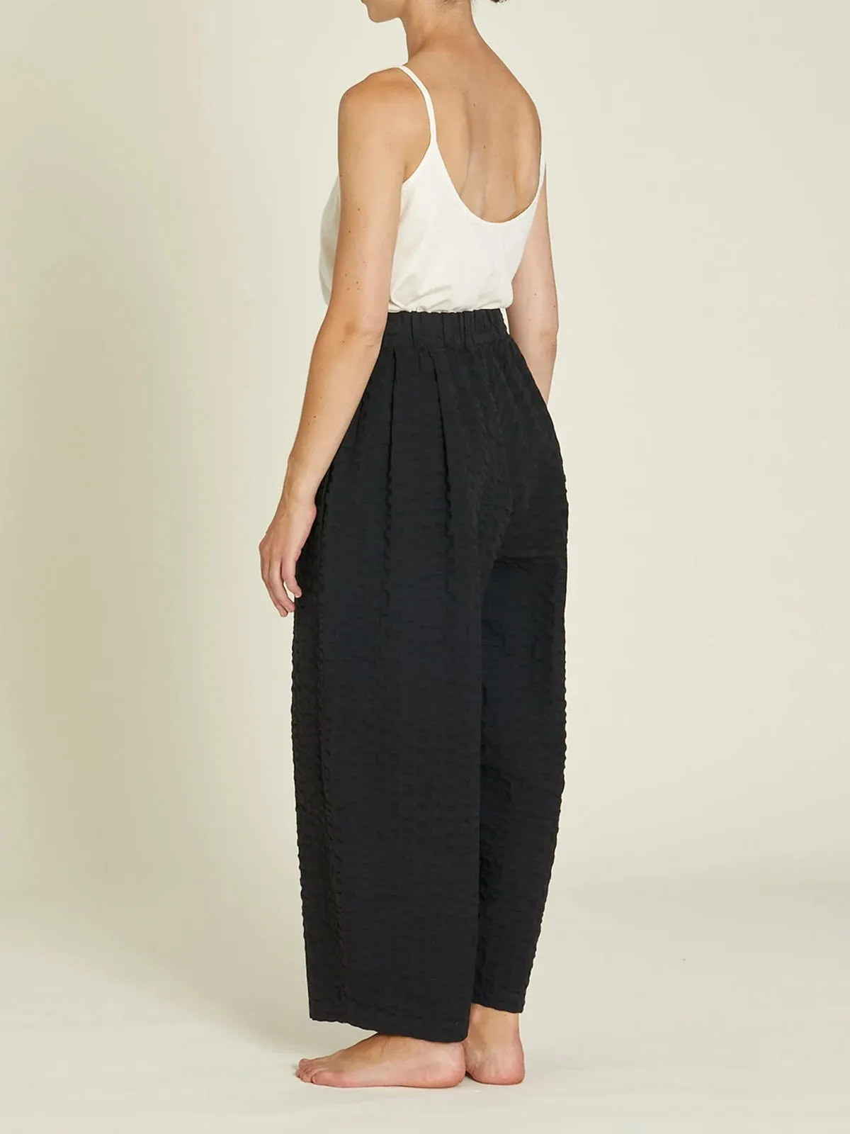 Wide Pants - Ink Black