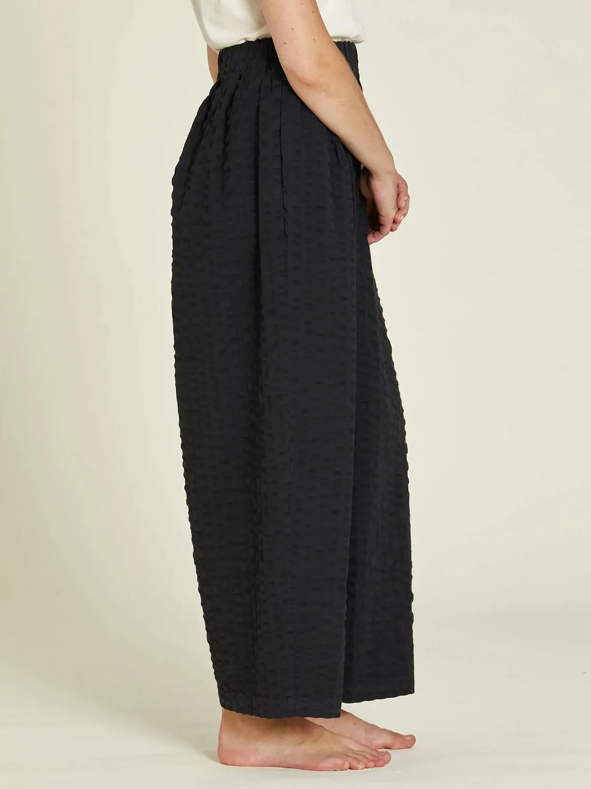 Wide Pants - Ink Black