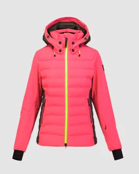 Women's pink ski jacket BOGNER FIRE+ICE Janka3 34917490-672