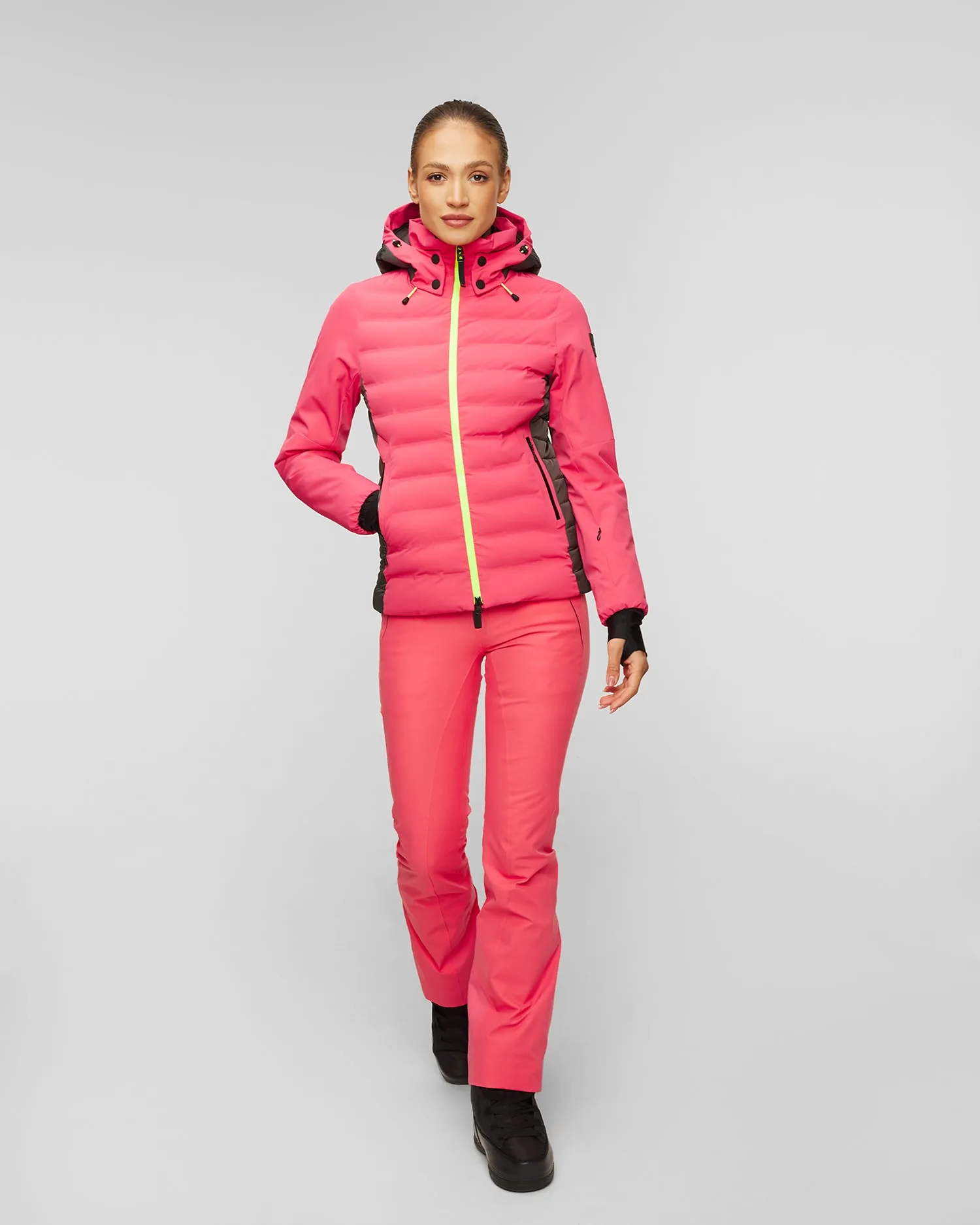 Women's pink ski jacket BOGNER FIRE+ICE Janka3 34917490-672