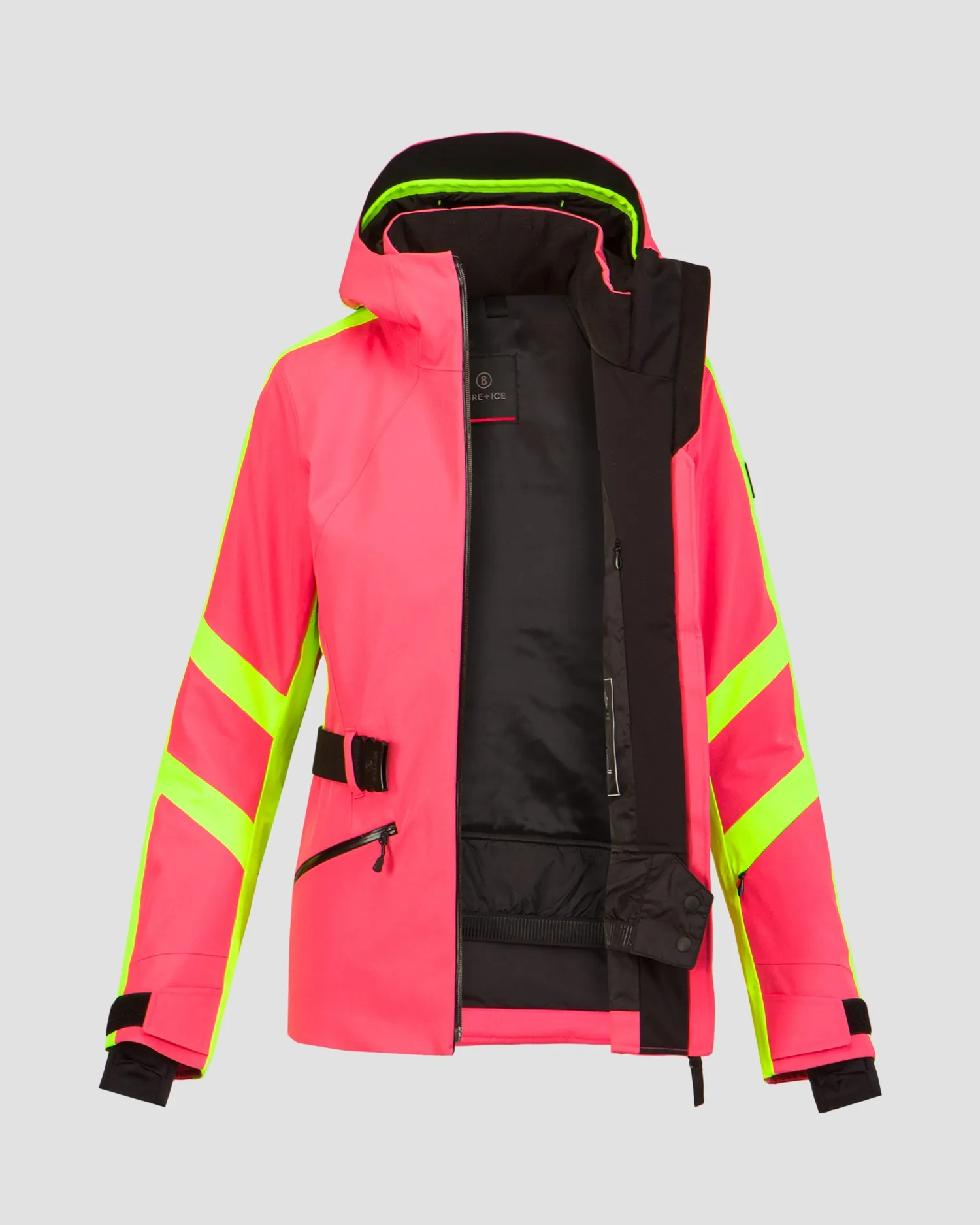 Women's pink ski jacket BOGNER FIRE+ICE Moia2-T 34947575-672