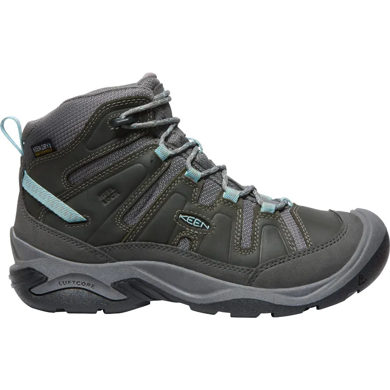 Women’s Keen Waterproof Circadia Mid Boot – Steel Grey/Cloud Blue