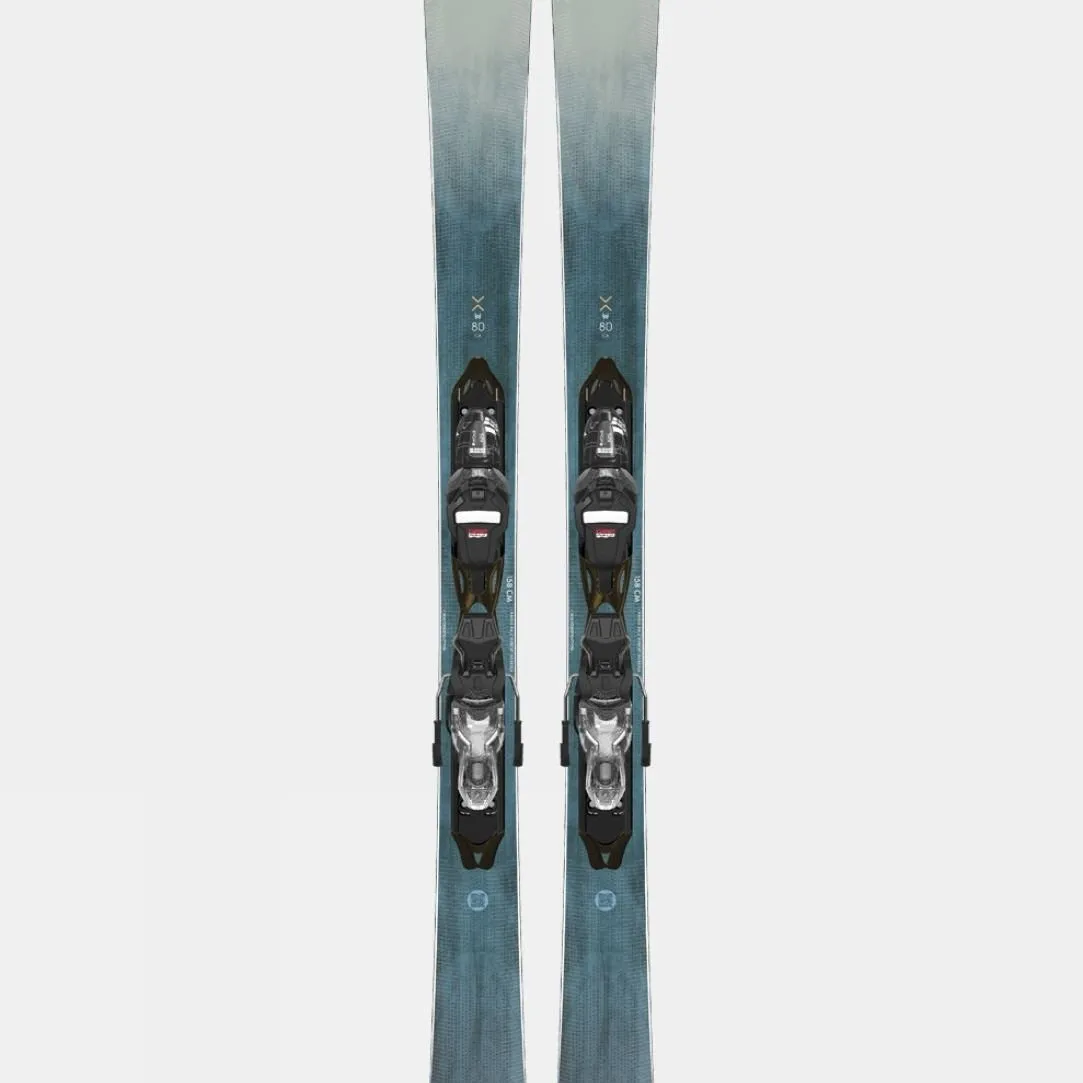 Womens Experience 80 Carbon Skis With Xpress 11 GW Bindings