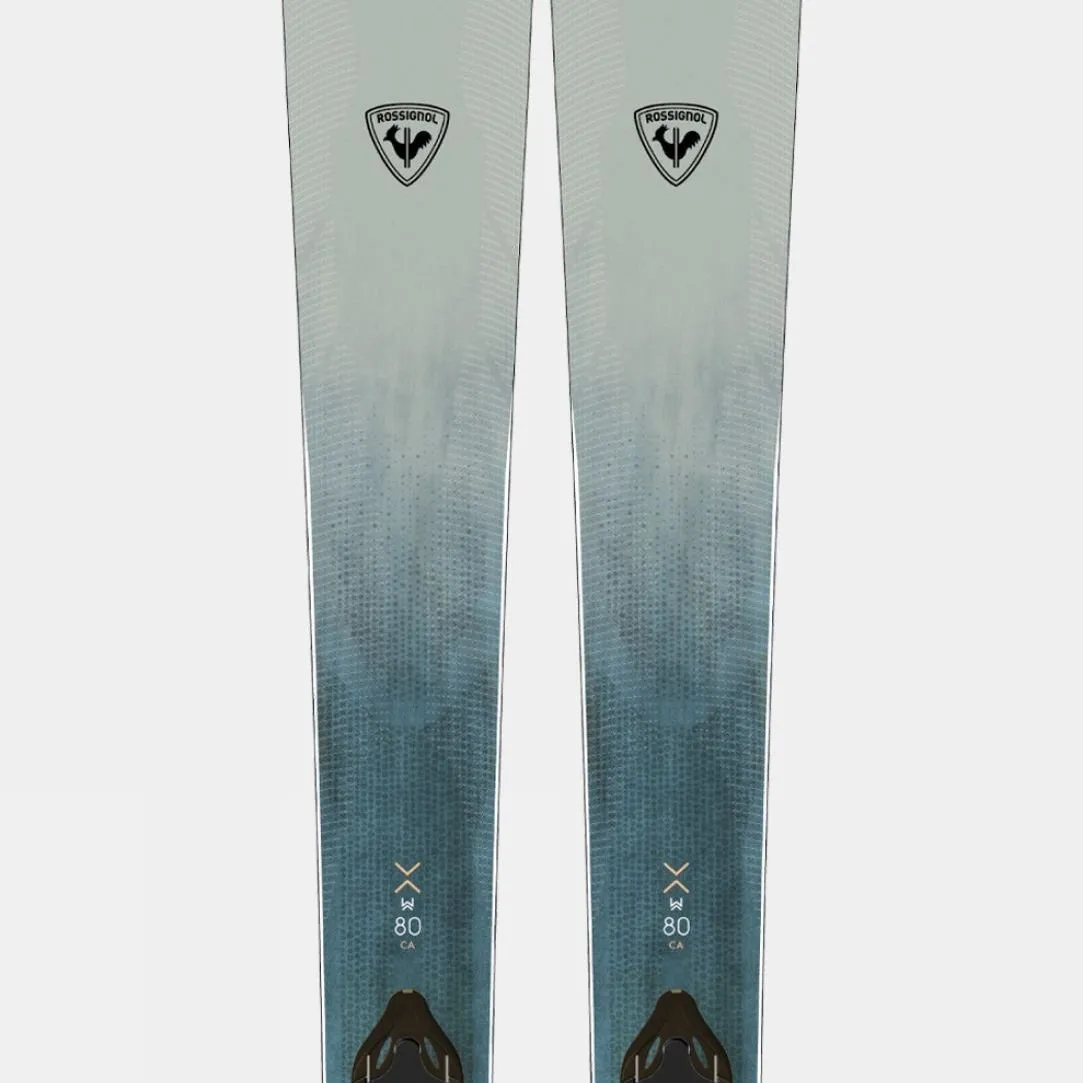 Womens Experience 80 Carbon Skis With Xpress 11 GW Bindings